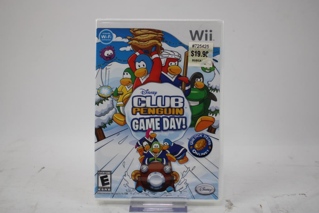 Wii Club Penguin Game Day
