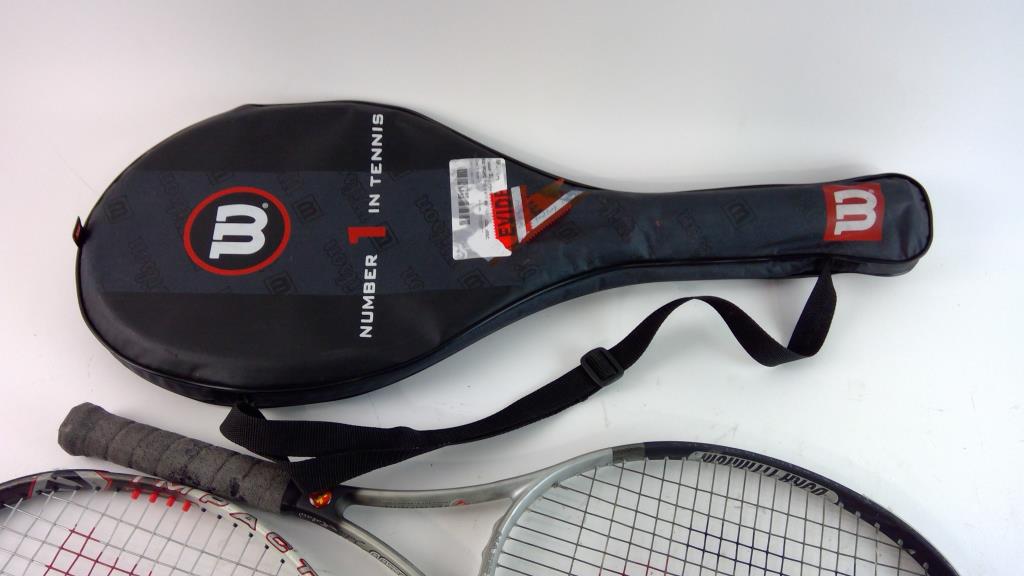 Wilson And Technifibre Tennis Rackets, 2 Pieces | Property Room