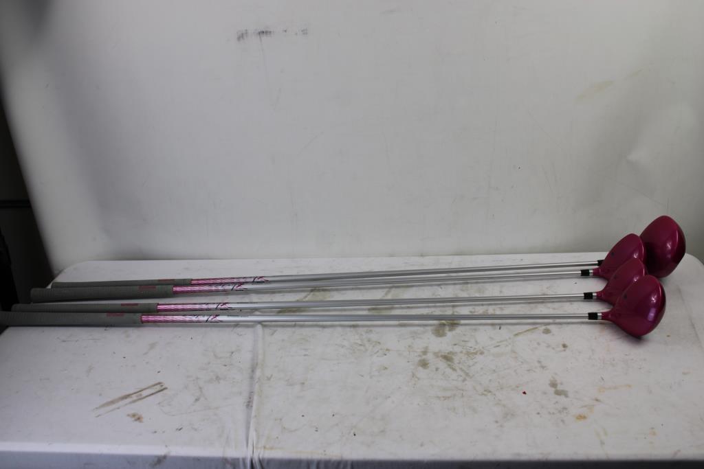 Wilson Women's Flex 5-Wood, 3-Wood, 7-Wood, Driver Clubs, 4 Pieces