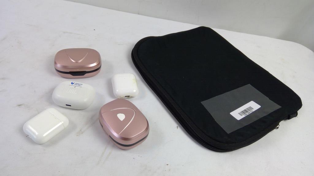 Wireless Earbuds Bulk Lot, 5 Pieces