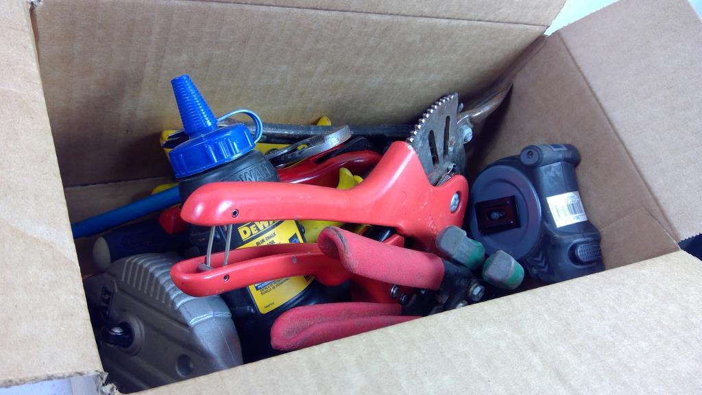 Wiss Crimper Tool, Commercial Electric Pliers, Wyatt Tape Measure, And More Tools
