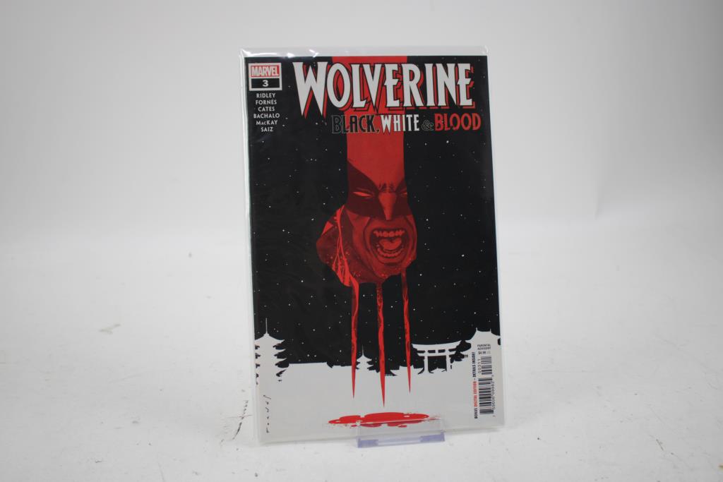 Wolverine Black, White 4 Blood #3