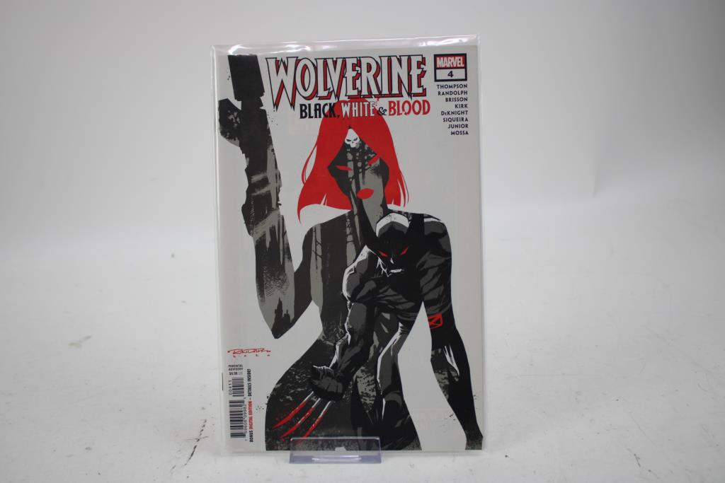 Wolverine Black, White & Blood #4