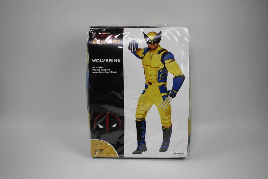 Wolverine Custome Adult Size Large