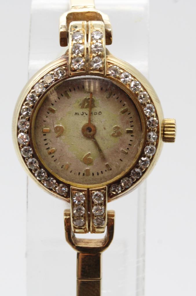 Women's Vintage Movado Diamond Watch Evaluated By Independent