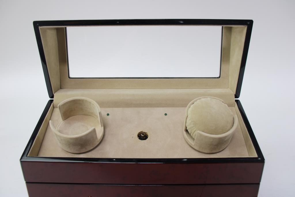 Wood And Glass Jewelry Display Box Property Room