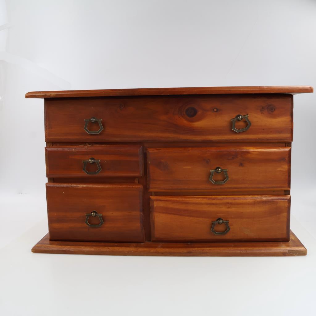 Wooden Jewelry Chest