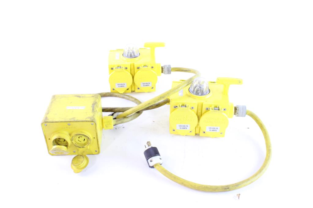 Woodhead Junction Boxes, 3 Pieces. Property Room