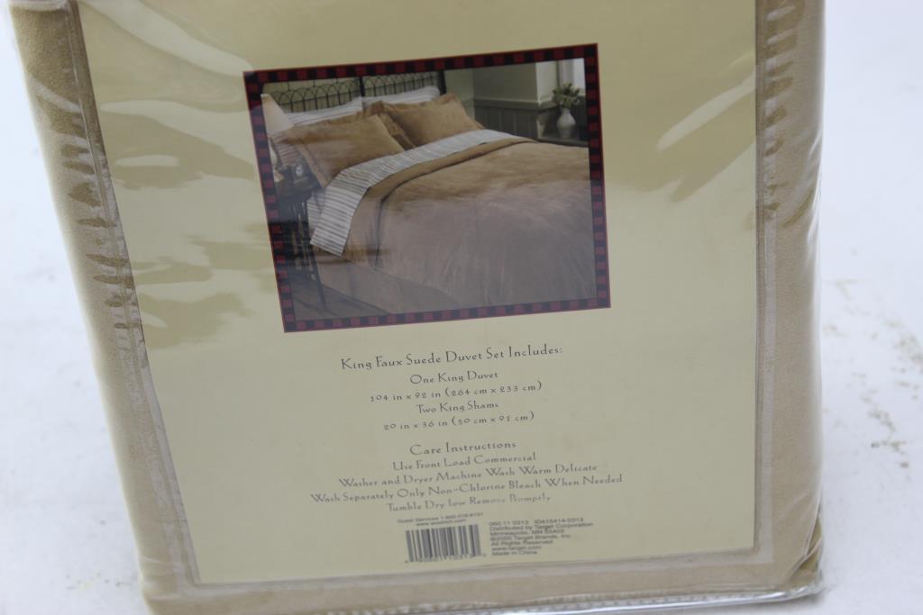 Woolrich King Faux Suede Duvet Set Property Room Woolrich King Faux Suede Duvet Set