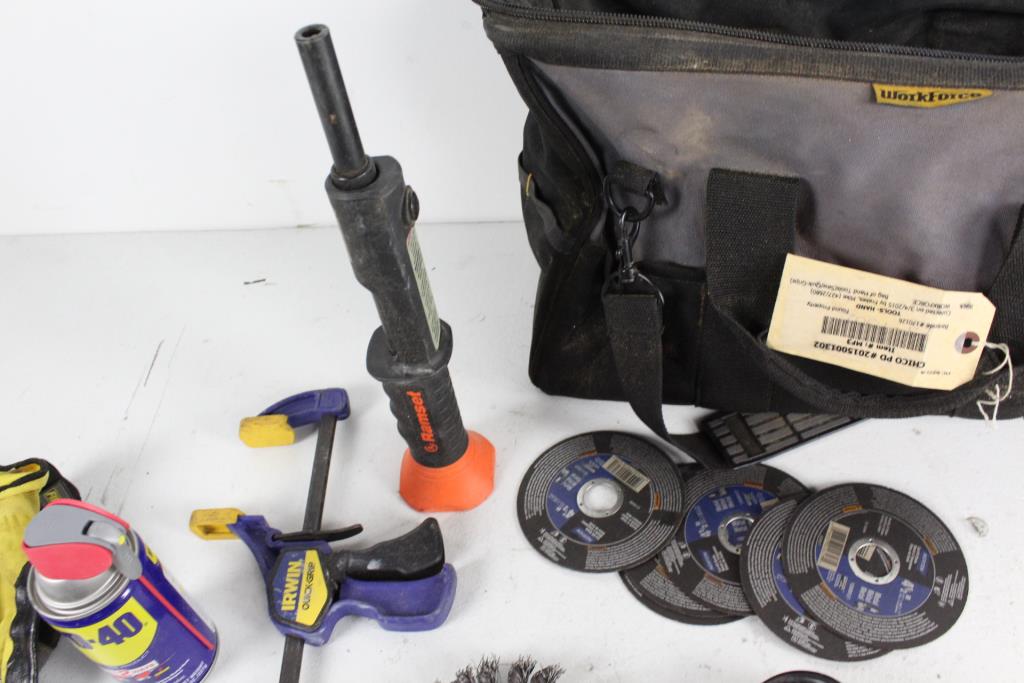 Workforce Tool Bag & More, 10+ Items Property Room