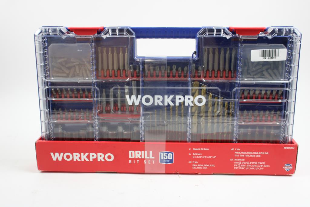 Workpro Drill Bit Set