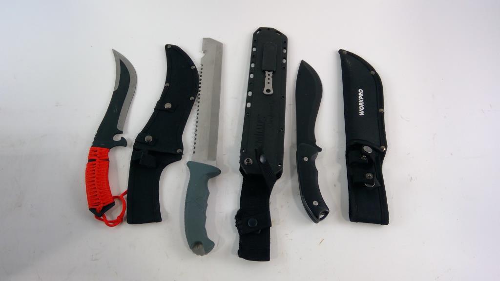 WorkPro Knife And Other Knives, 5+ Pieces | Property Room