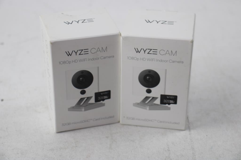 Wyze Cam V2, HD WiFi Indoor Camera, 2 Pieces