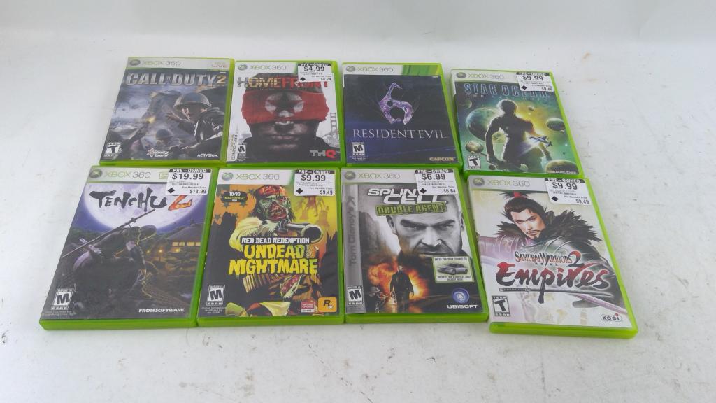 Xbox 360 Games 10+ Pieces