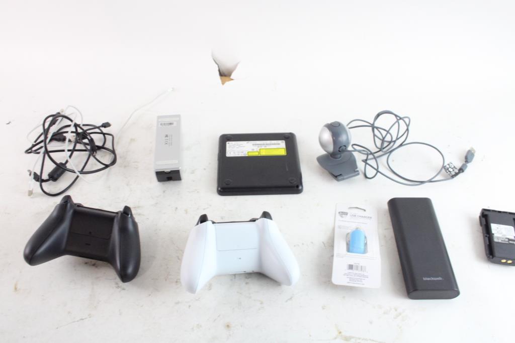 XBox Controllers, Battery Bank, And More Property Room