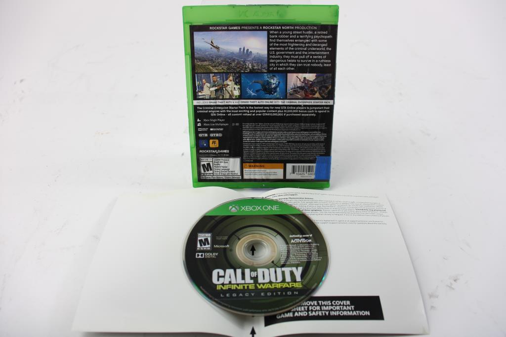 Xbox One Games, 2 Pieces Property Room