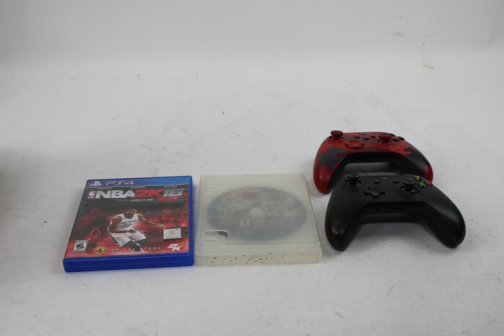 Xbox Wireless Controllers, Dragon Ball Raging Blast For PS3, NBA 2K14 On PS4, 4 Pieces