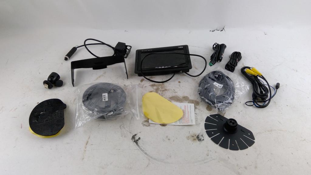 Yakry Wired Backup Camera & Monitor Kit