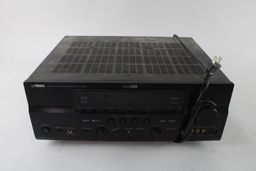 Yamaha Natural Sound AV Receiver Property Room