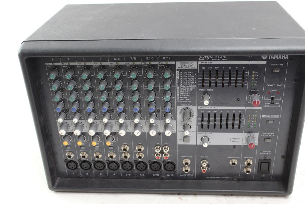 Yamaha Powered Mixer Property Room