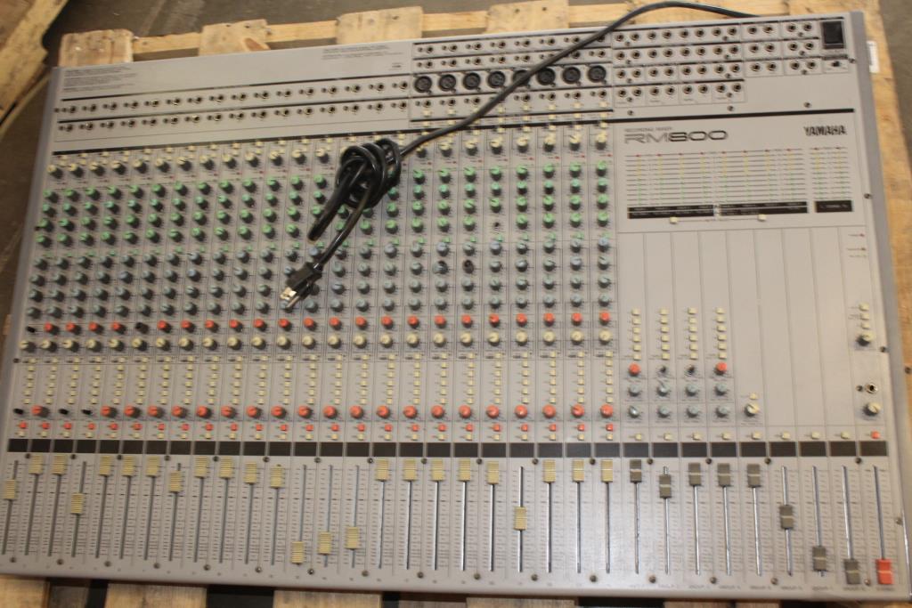 Yamaha RM800 24Channel Recording Mixer Property Room