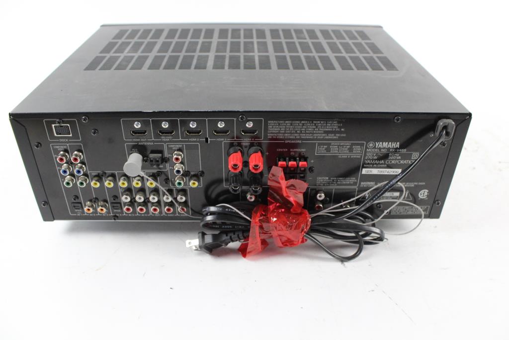Yamaha RXV465 AV Receiver Property Room