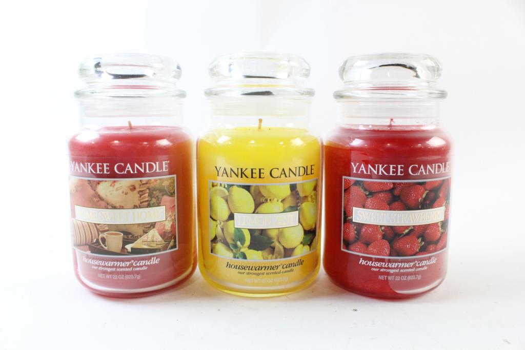 Yankee Candle 22oz. Candles, 3 Pieces Property Room