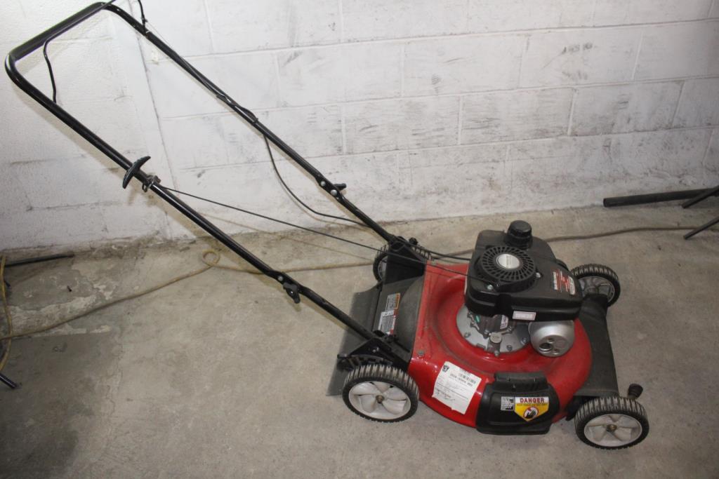 Yard Machines Lawn Mower Property Room