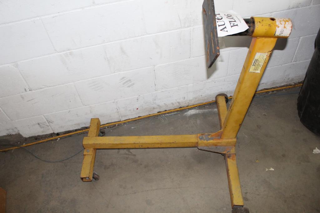 Yellow Engine Stand Property Room