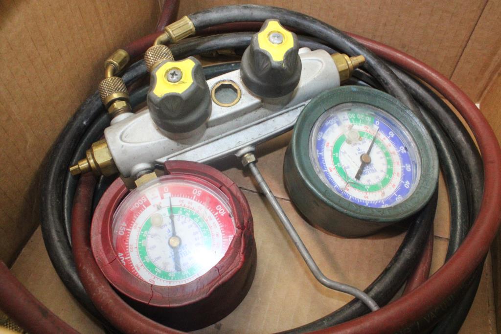 Yellow Jacket Manifold Gauge Set Property Room