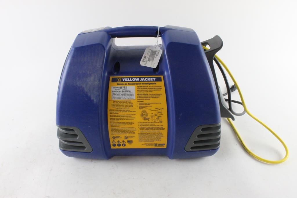 Yellow Jacket Refrigerant Recovery System Property Room