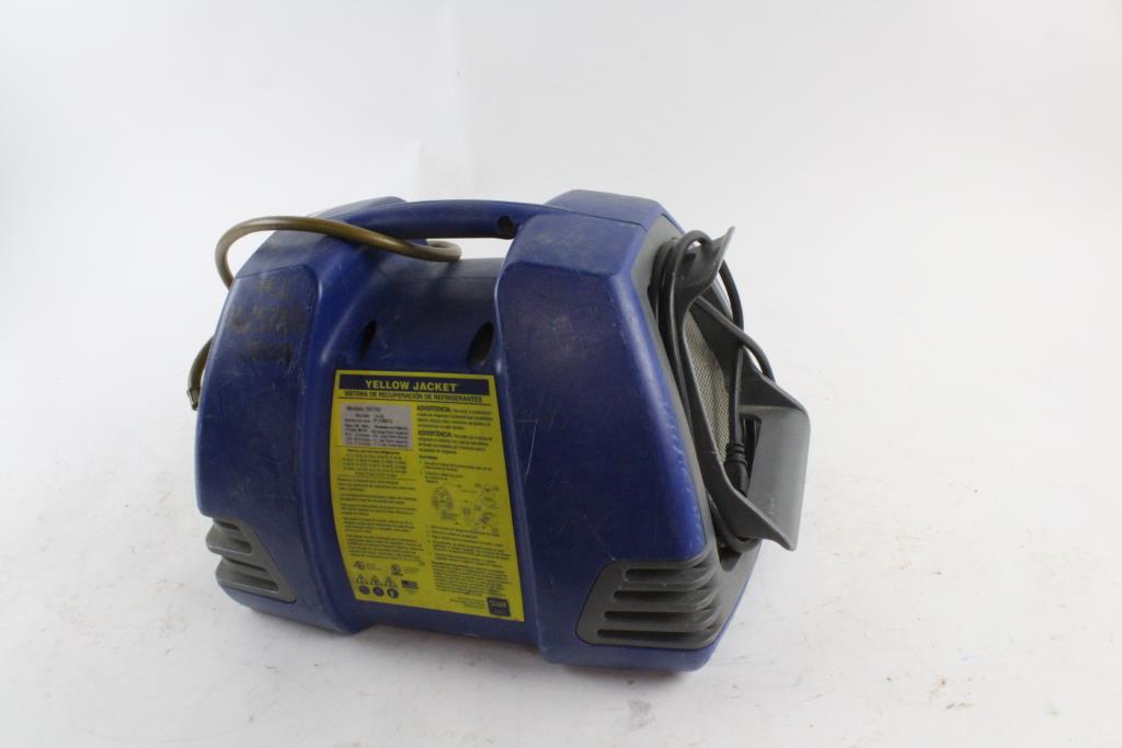 Yellow Jacket Refrigerant Recovery System Property Room