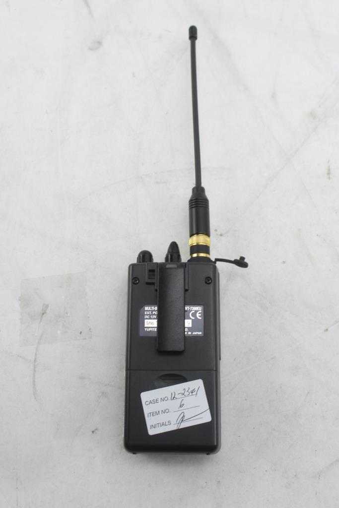 Yupiteru MVT7300EU Scanner Property Room