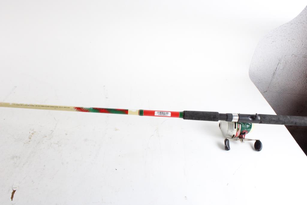 Zebco El Pescador Fishing Pole With Reel Property Room