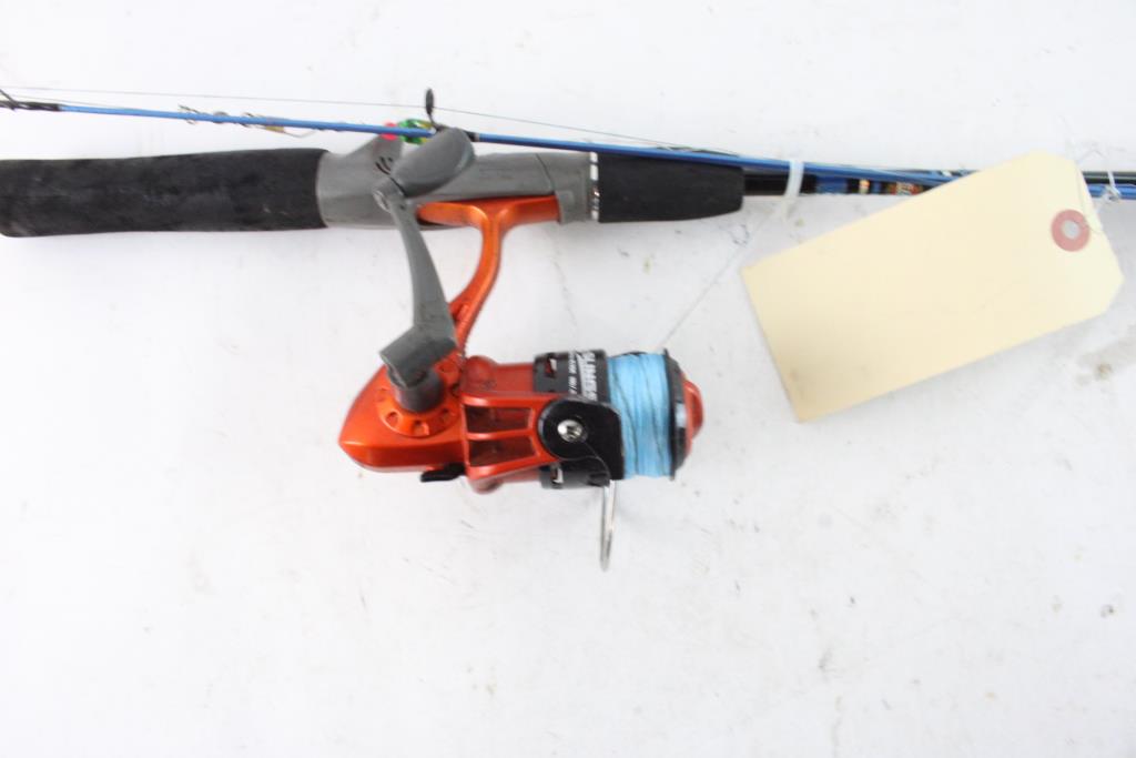 Zebco Slingshot Fishing Pole With Reel Property Room