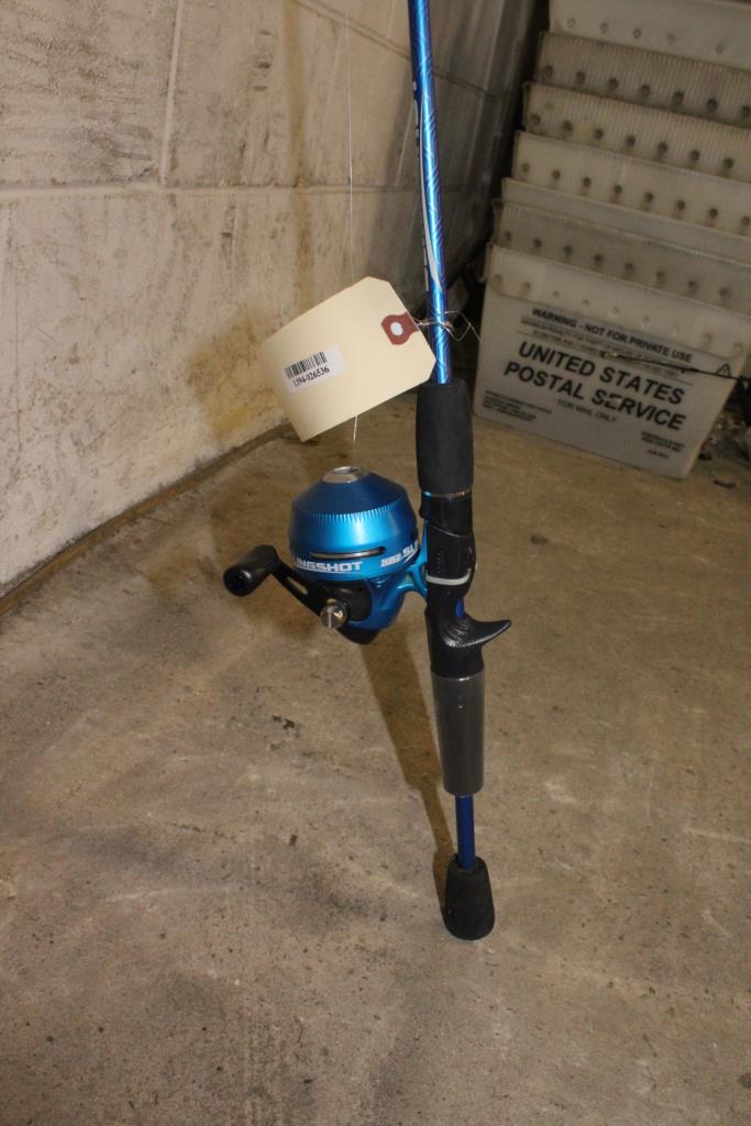 Zebco Slingshot Fishing Pole With Reel Property Room