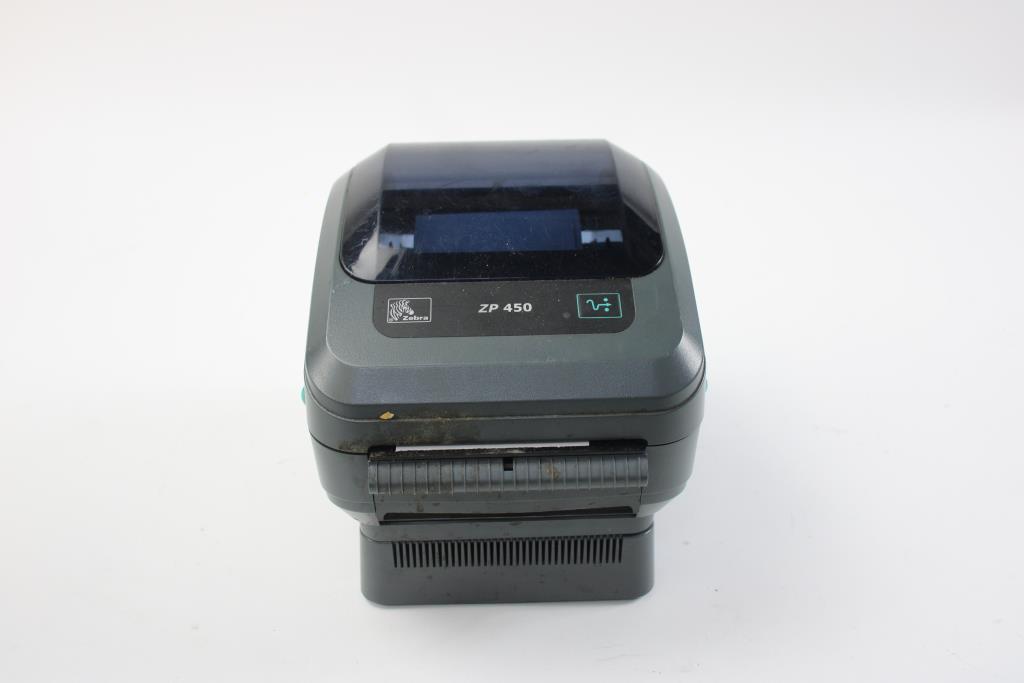 Zebra Label Thermal Bar Code Printer Property Room