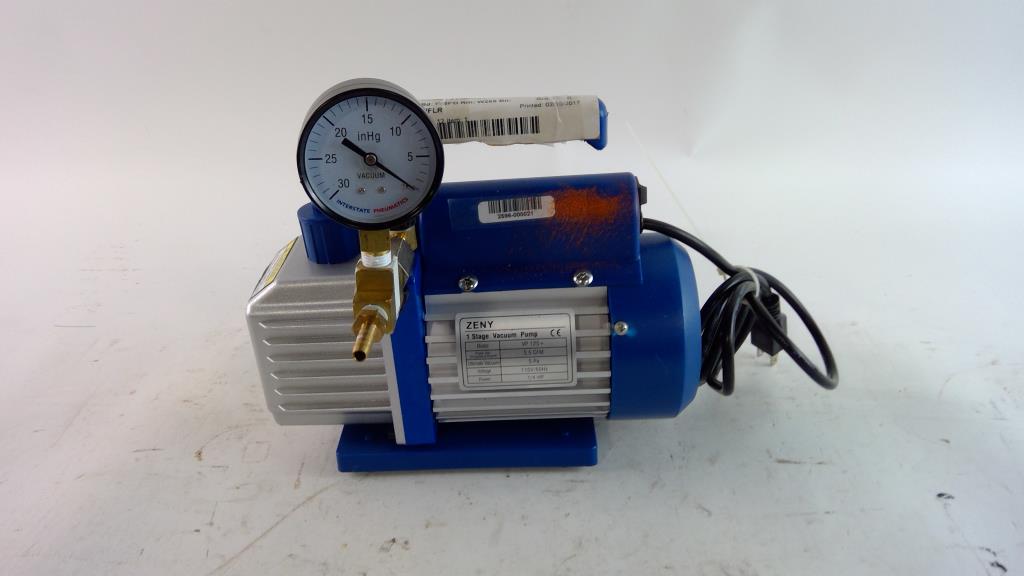 Zeny 1 Stage Vacuum Pump Property Room