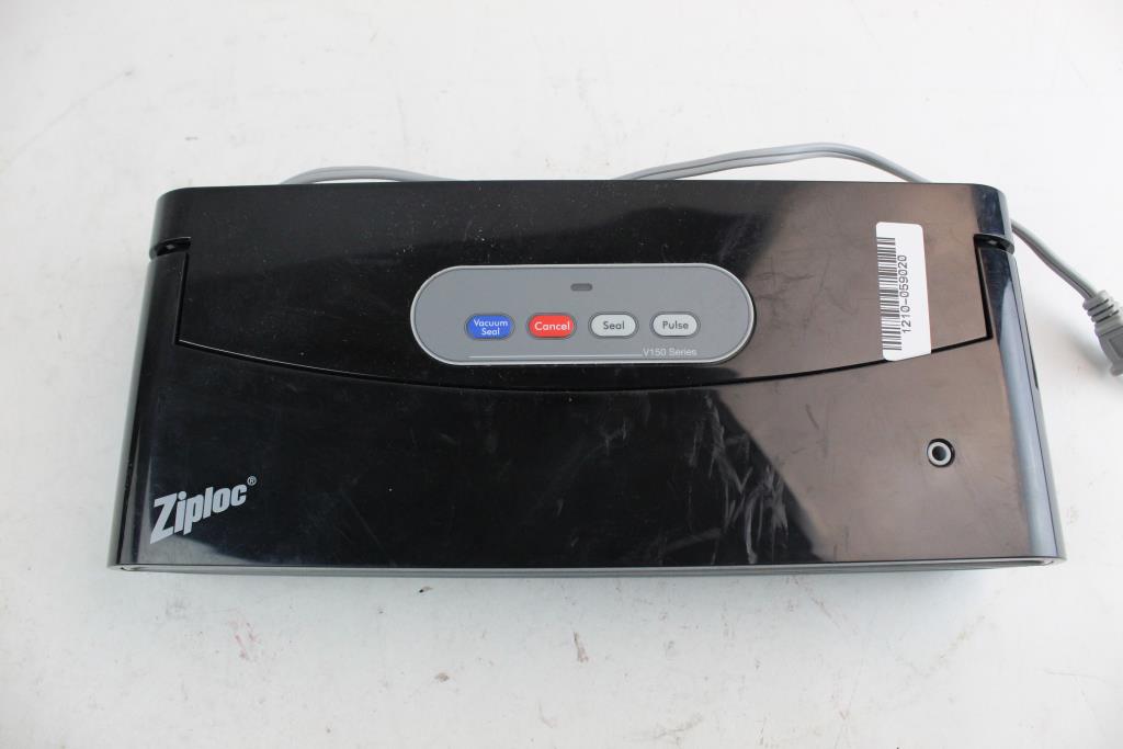how to use ziploc vacuum sealer v150