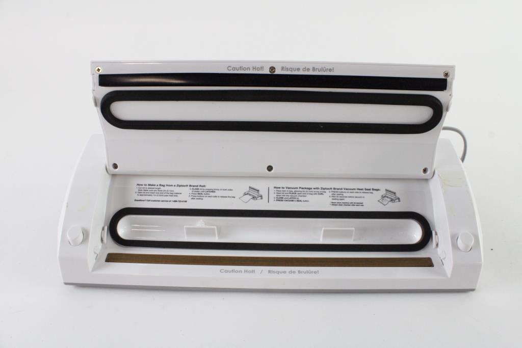 Ziploc Vacuum Sealer Property Room