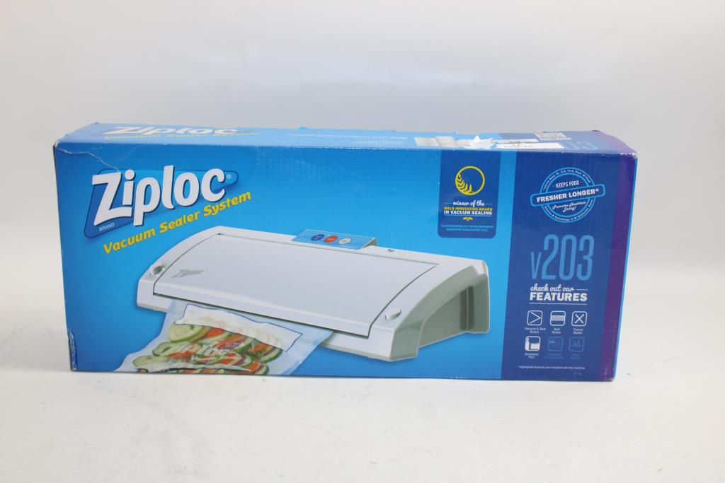 Ziploc Vacuum Sealer System V203 Property Room