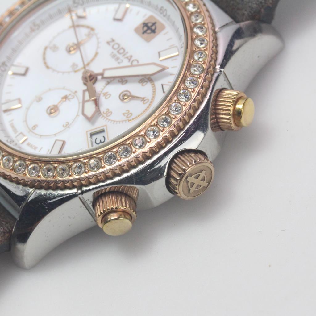 Zodiac Air Dragon Watch With Clear Stones Property Room