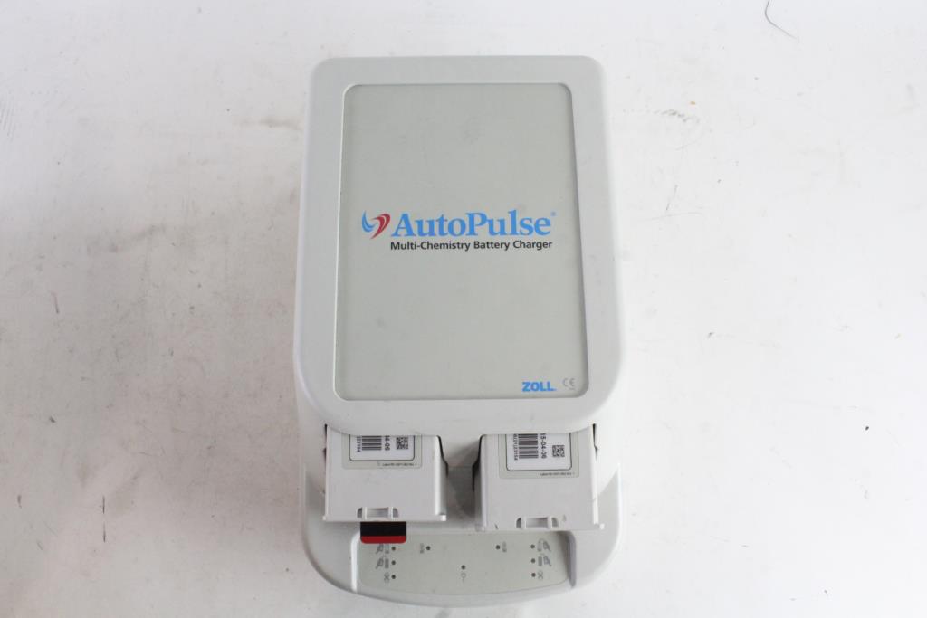 Zoll AutoPulse MultiChemistry Battery Charger, With Battery Property