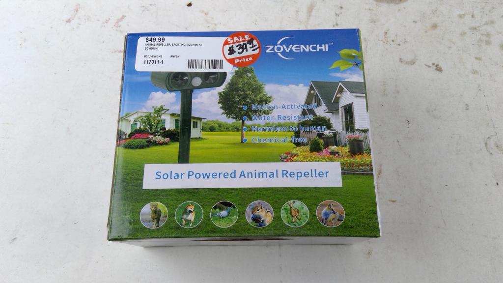 Zovenchi Solar Powered Animal Repeller