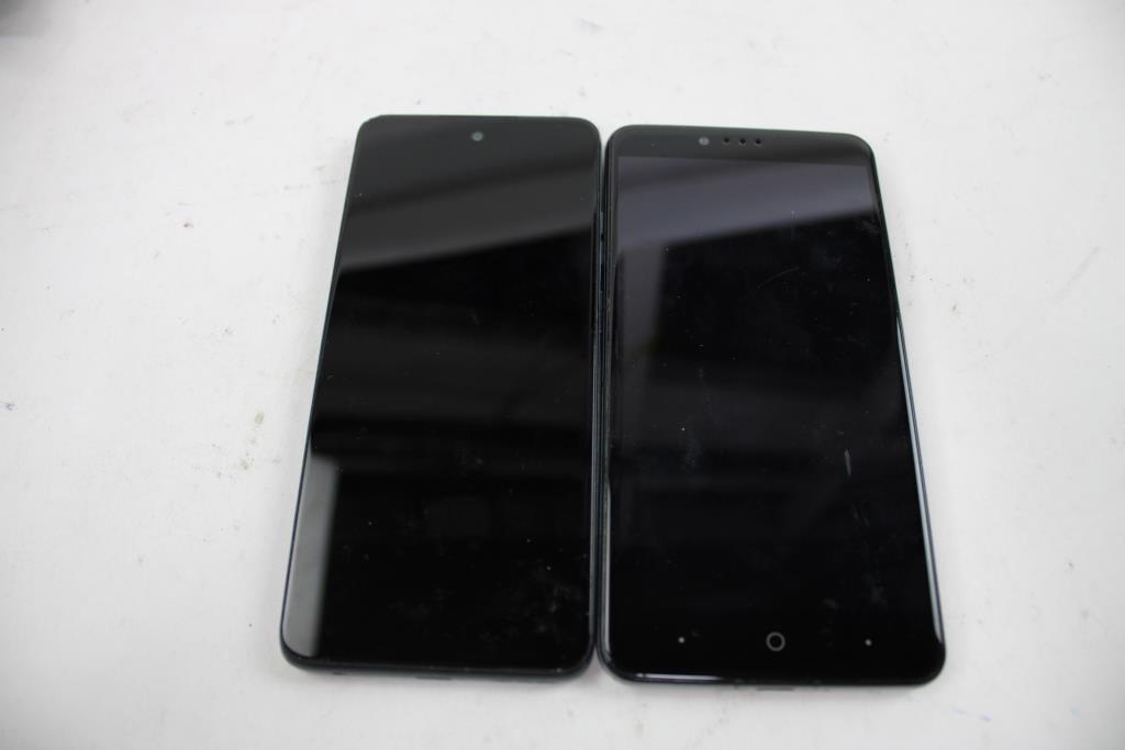ZTE & Motorola Cell Phone Lot, 2 Pieces, Sold For Parts