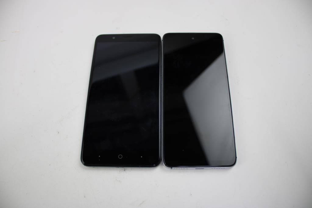 ZTE & NUU Cell Phone Lot, 2 Pieces, Sold For Parts