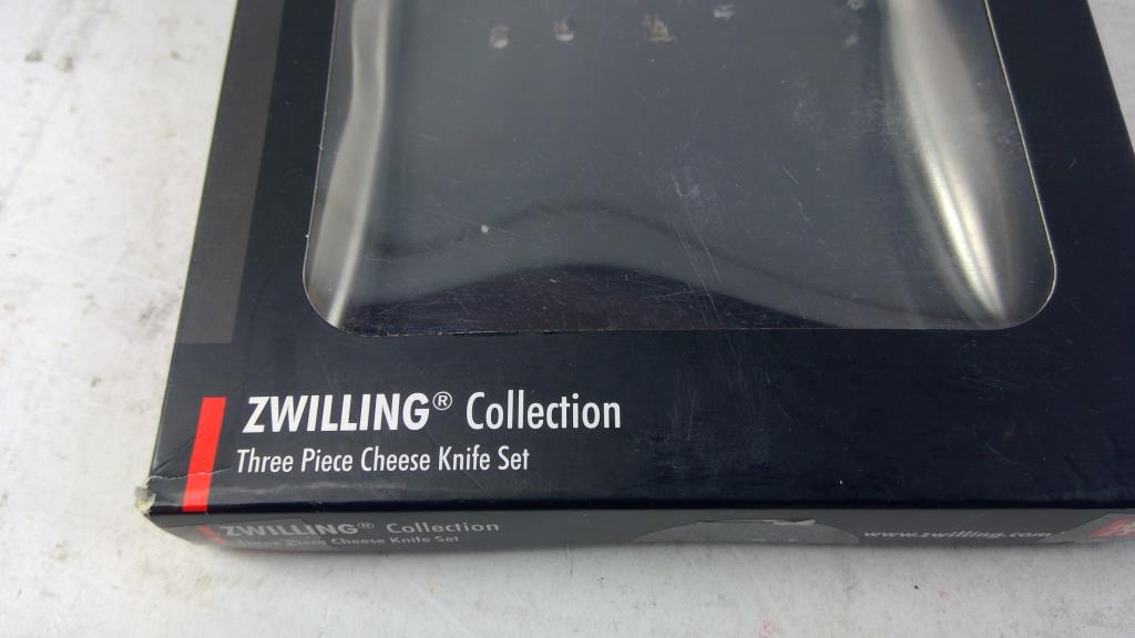 Zwilling Three Piece Cheese Knife Set Property Room