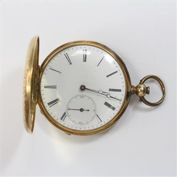 13kt Gold Filled Pocket Watch 