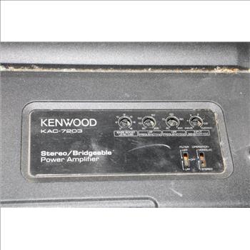 Kenwood Kac-7203 Amplifier