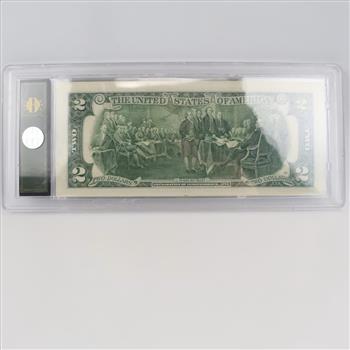U.S. Vietnam Veterans $2 Bill Federal Reserve Note From The Bradford Exchange